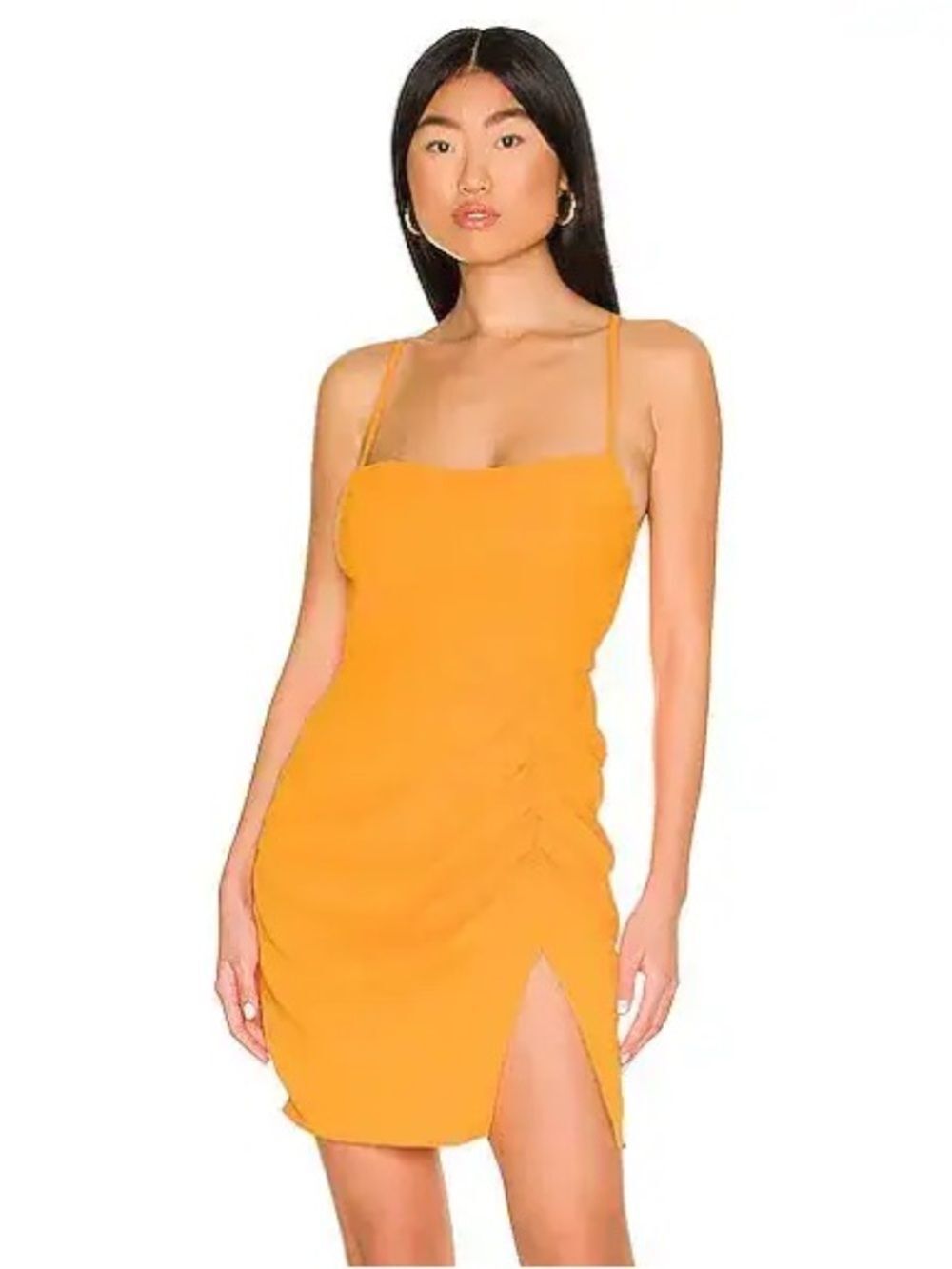 Amanda Uprichard Jasalina Orange Dress